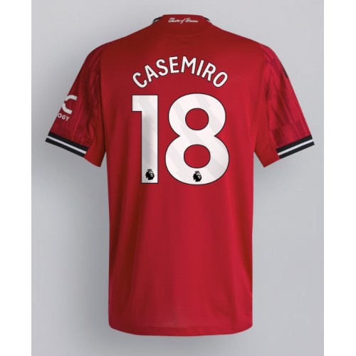 Stroje piłkarskie Manchester United Casemiro #18 Koszulka Podstawowej 2025-26 Krótki Rękaw